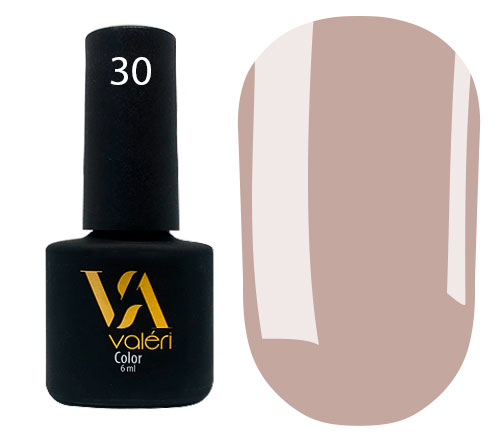 Valeri Gelpolish #030 "Dark Beige Grey" 6 ml