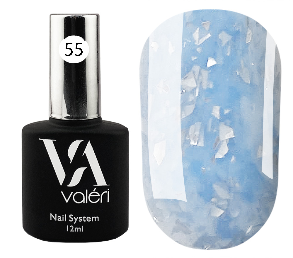 Valeri "BIAB" French Base #55 "Blue Foil" 12 ml