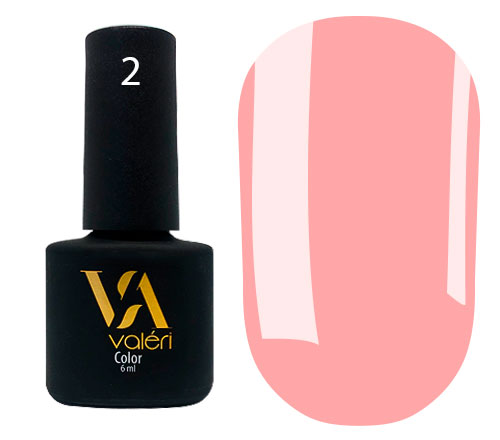 Valeri Gelpolish #002 "Peachy Pink" 6 ml