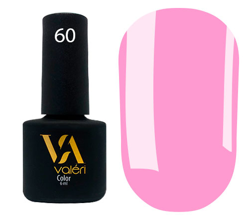 Valeri Gelpolish #060 "Bright Fuchsia Pink" 6 ml