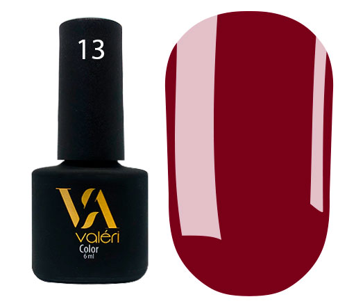Valeri Gelpolish #013 "Burgundy" 6 ml