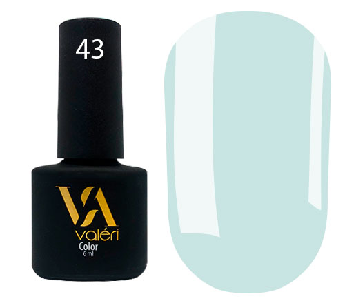 Valeri Gelpolish #043 "Light Sky Blue" 6 ml