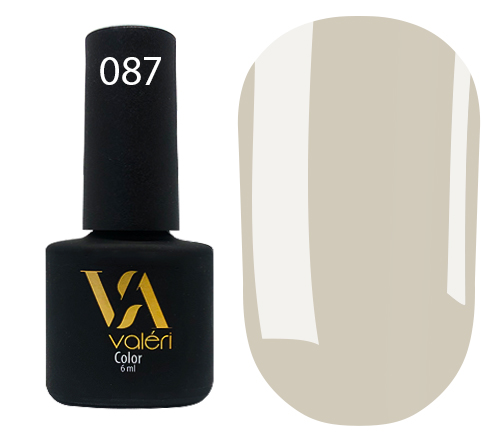 Valeri Gelpolish #087 "Light Grey" 6 ml