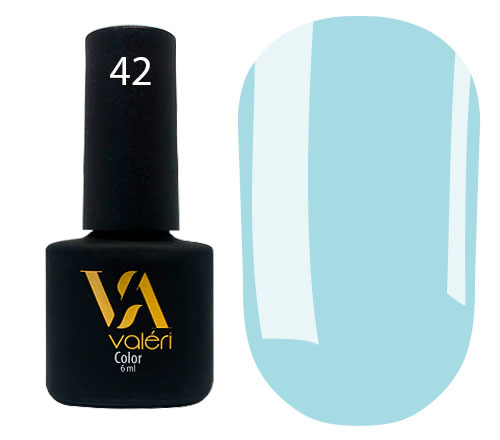 Valeri Gelpolish #042 "Bright Sky Blue" 6 ml