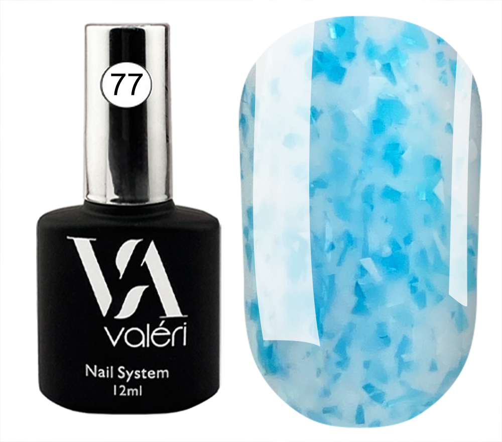 Valeri "BIAB" French Base #77 "Blue Base Blue Foil" 12 ml
