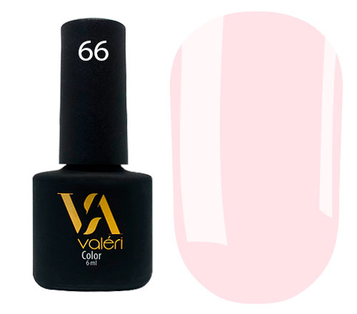 Valeri Gelpolish #066 "Creamy Pink" 6 ml