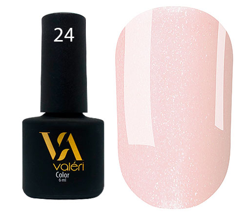 Valeri Gelpolish #024 "Soft Pink Shimmer" 6 ml