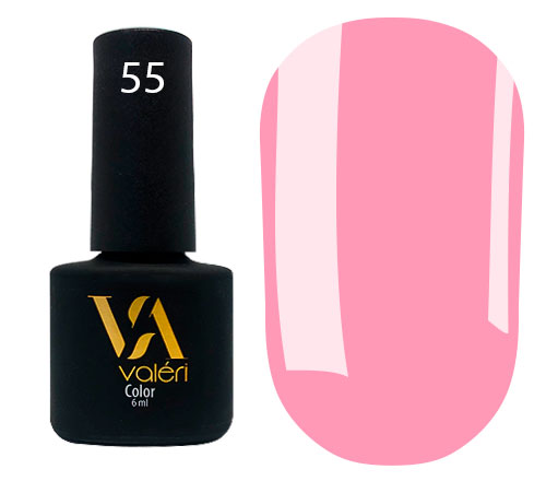 Valeri Gelpolish #055 "Vivid Peach Pink" 6 ml