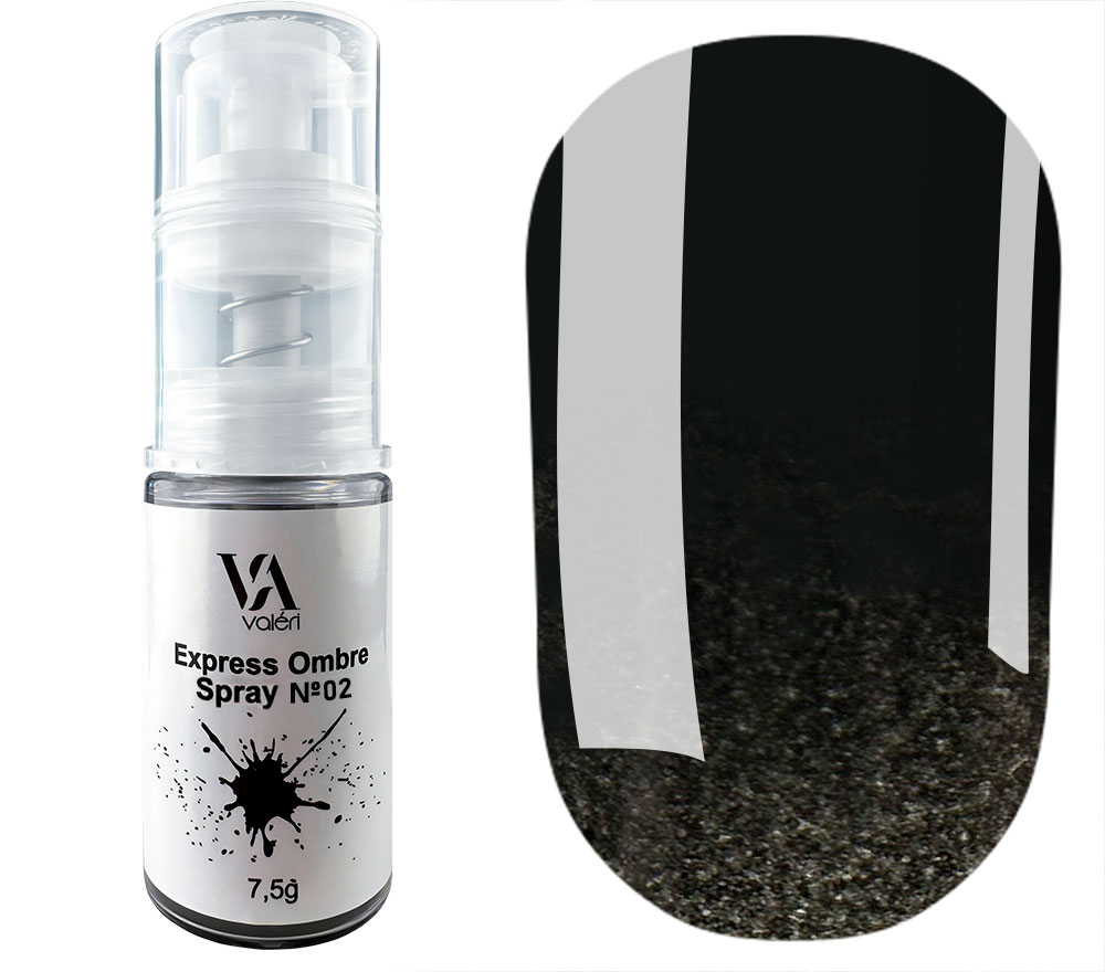 Valeri Express Ombre Spray #02 "Black Shade"