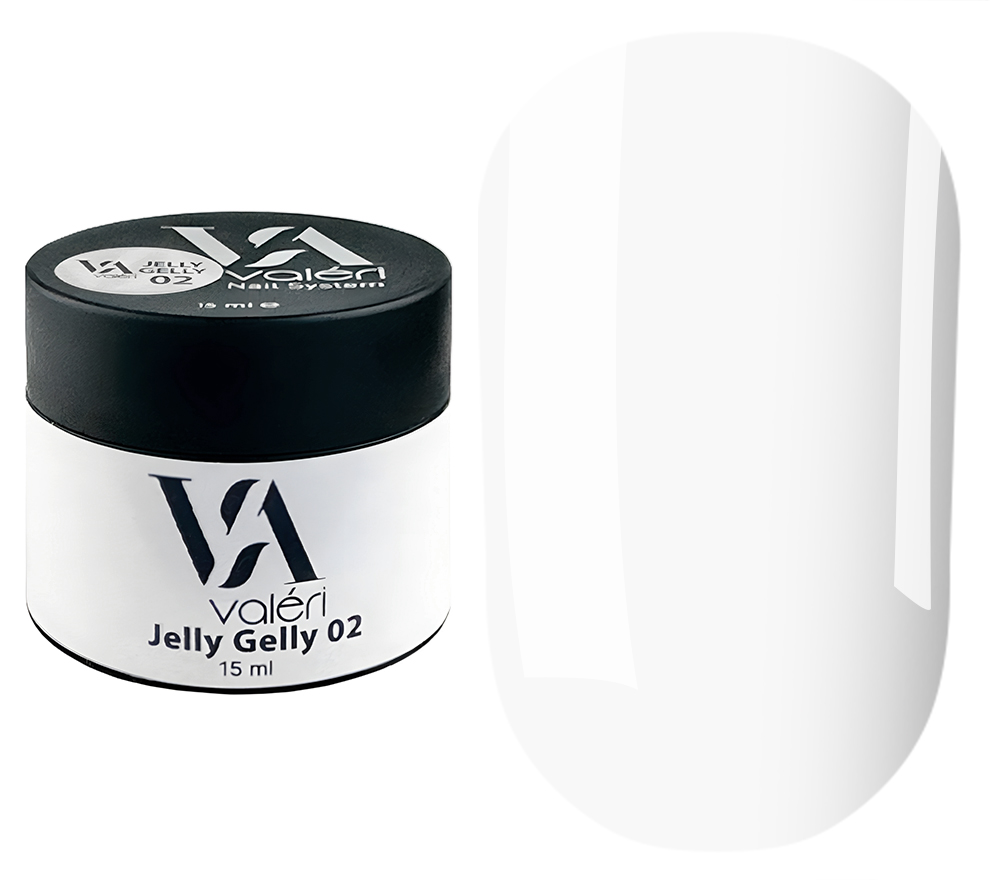 Valeri Jelly Gelly Gel #02 "Pure White" 15 ml