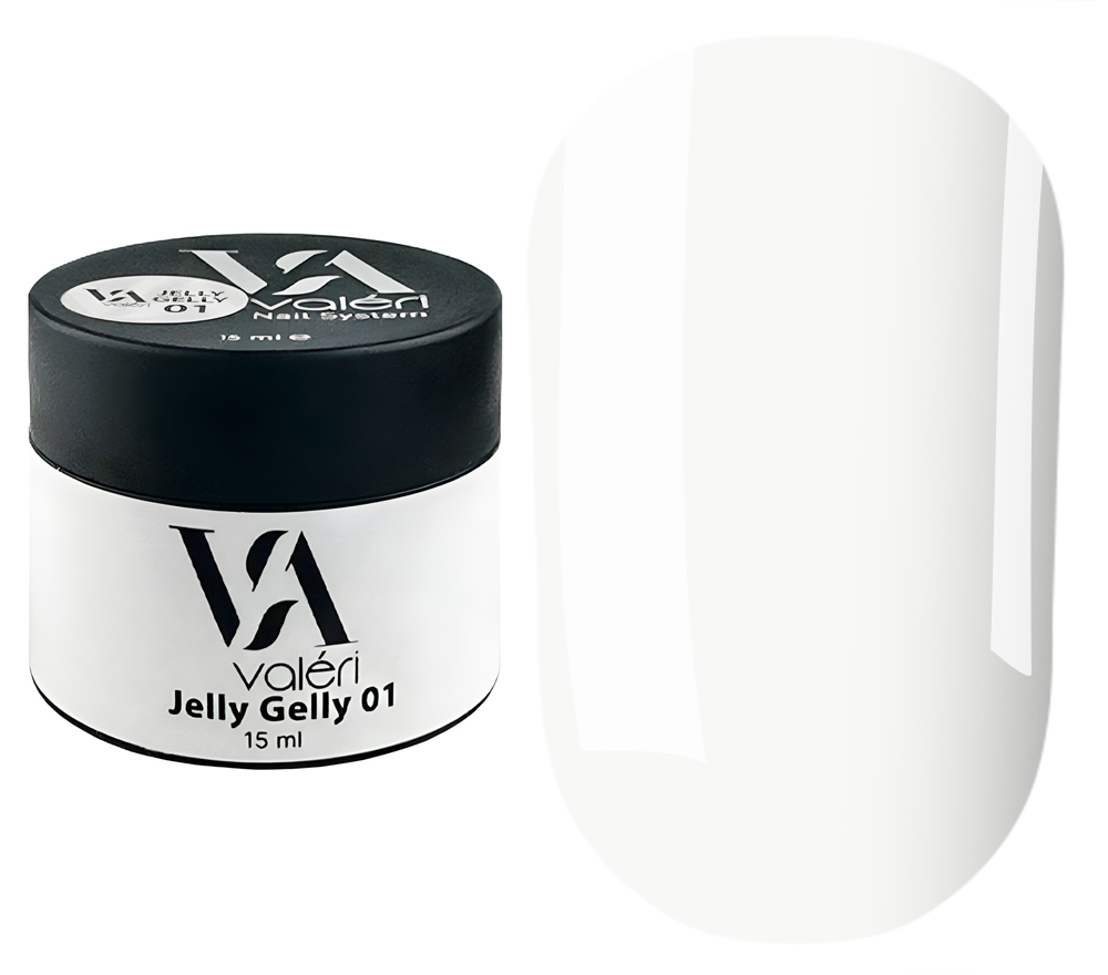 Valeri Jelly Gelly Gel #01 "Milky White" 15 ml