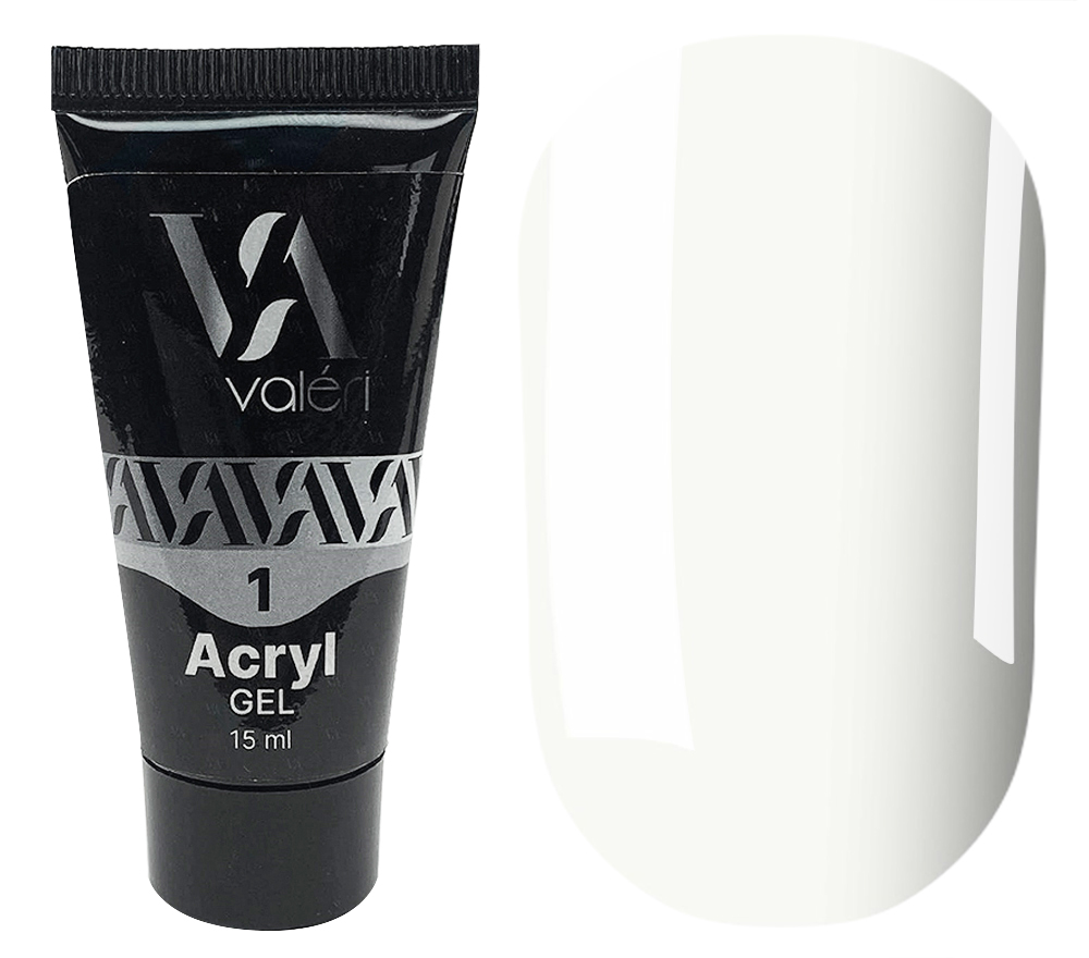 Valeri Acrylgel #01 "Natural White" 15 ml