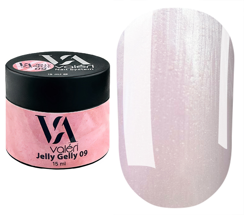 Valeri Jelly Gelly Gel #09 "Pearl Pink" 15 ml