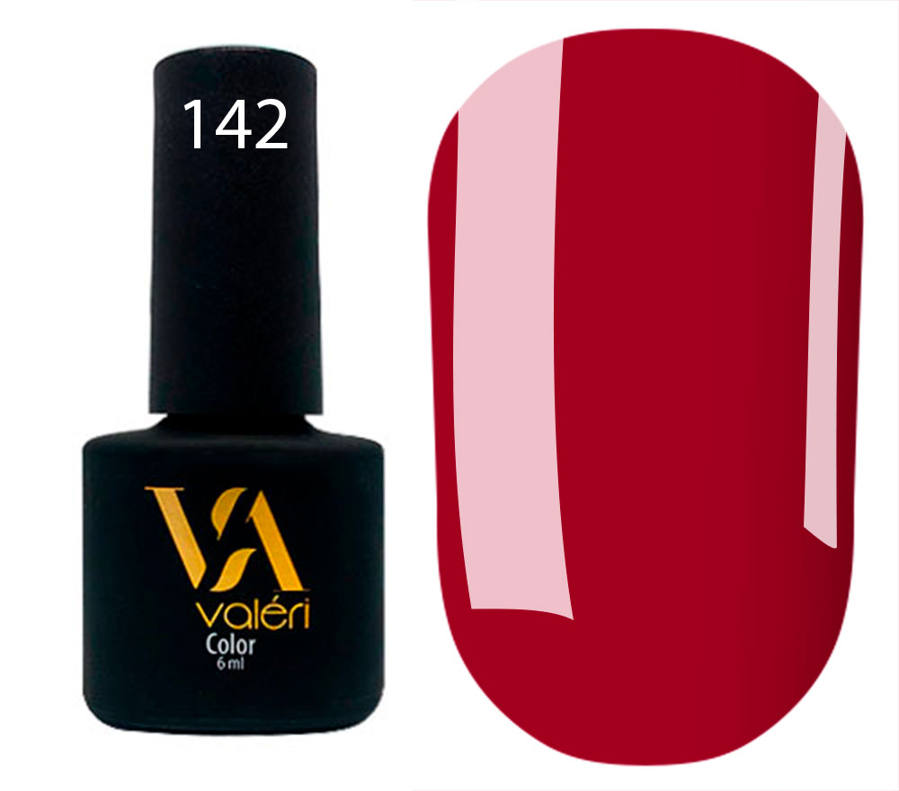 Valeri Gelpolish #142 "Red" 6 ml
