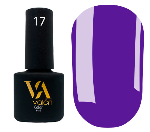 Valeri Gelpolish #017 "Vivid Violet Blue" 6 ml
