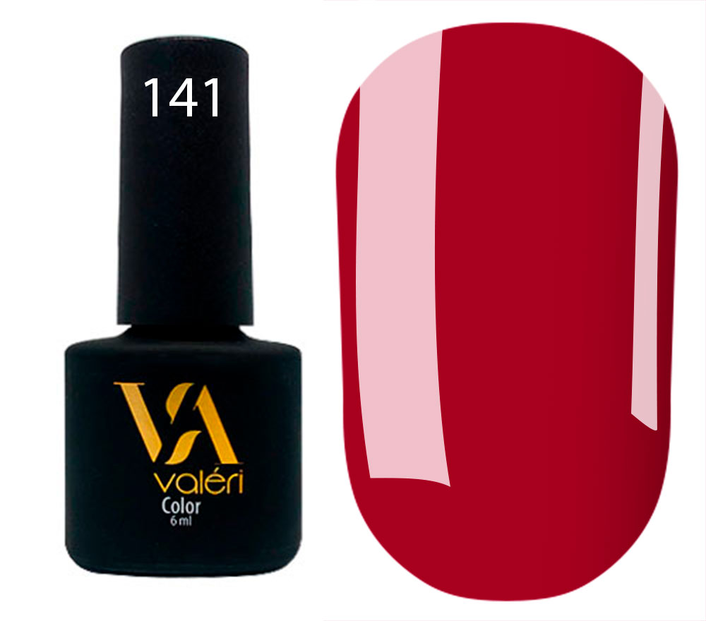 Valeri Gelpolish #141 "Scarlet Red" 6 ml