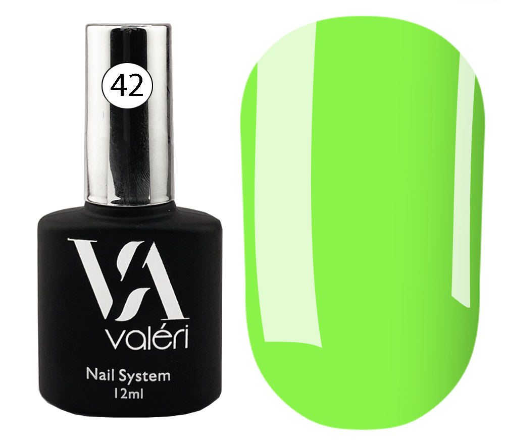 Valeri "BIAB" French Base #42 "Neon Light Green" 12 ml
