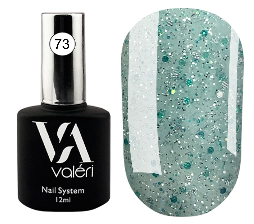 Valeri "BIAB" French Base #73 "Flash Teal Base" 12 ml
