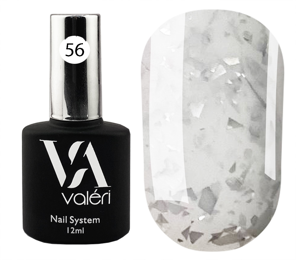 Valeri "BIAB" French Base #56 "Milky Foil" 12 ml