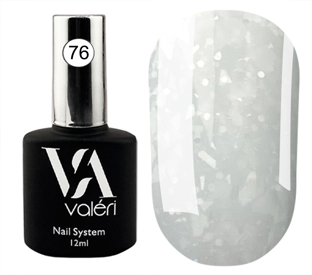 Valeri "BIAB" French Base #76 "Milky Base White Foil" 12 ml