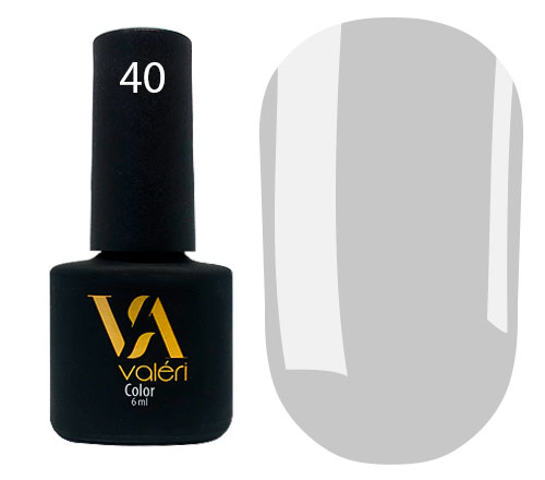 Valeri Gelpolish #040 "Smoky Blue Grey" 6 ml