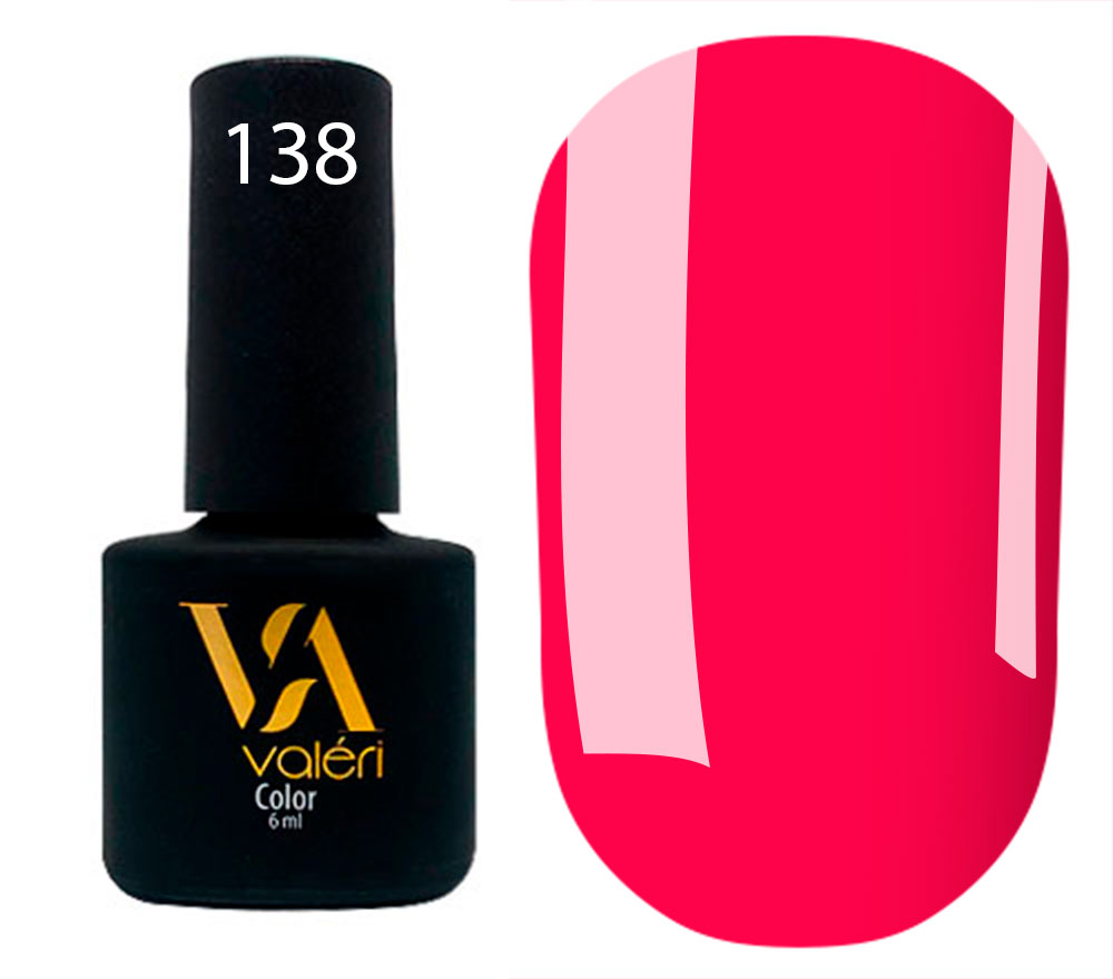 Valeri Gelpolish #138 "Neon Coral" 6 ml