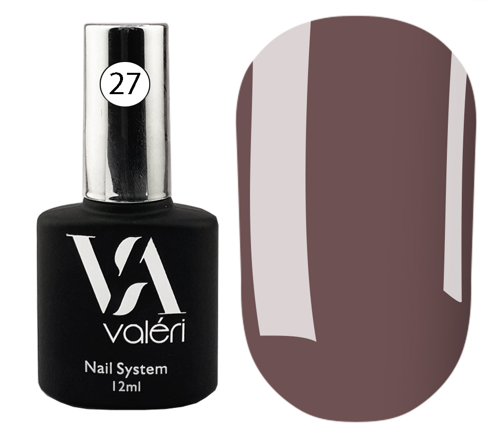 Valeri "BIAB" French Base #27 "Dark Grey Violet" 12 ml