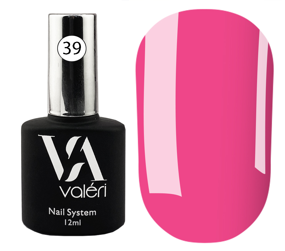 Valeri "BIAB" French Base #39 "Neon Bright Barbie Pink" 12 ml