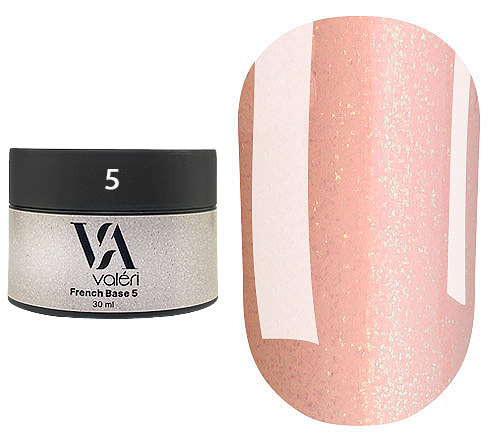 Valeri "BIAB" French Base #05 "Beige Gold Shimmer Warm Undertone" 30 ml