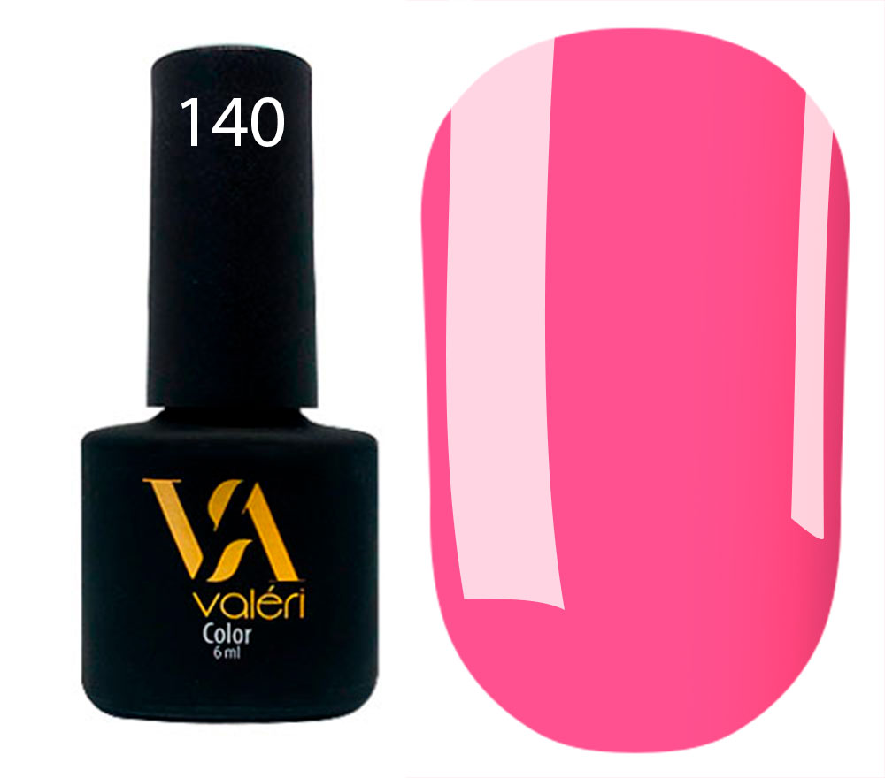 Valeri Gelpolish #140 "Neon Pink" 6 ml