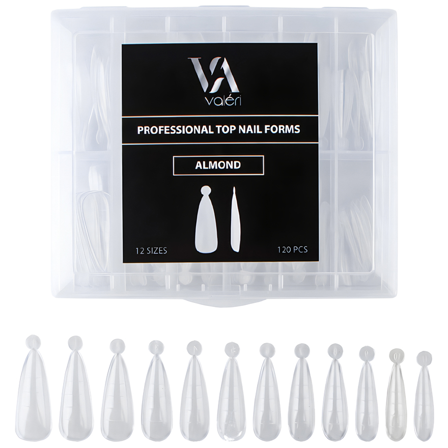 Valeri Top Nail Forms "Almond"