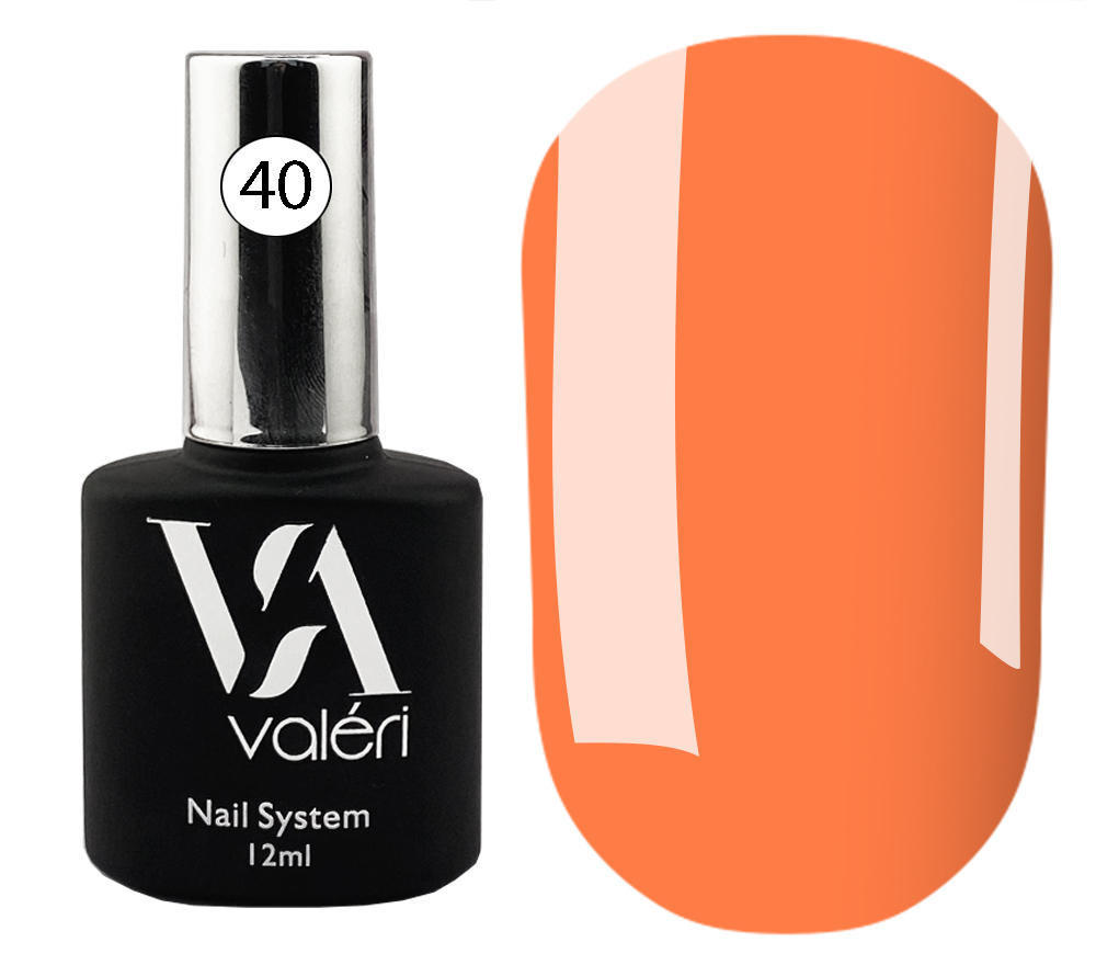 Valeri "BIAB" French Base #40 "Neon Orange Apricot" 12 ml
